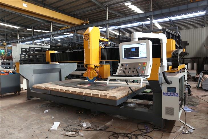 4+1 Stone Bridge Cutter Machine