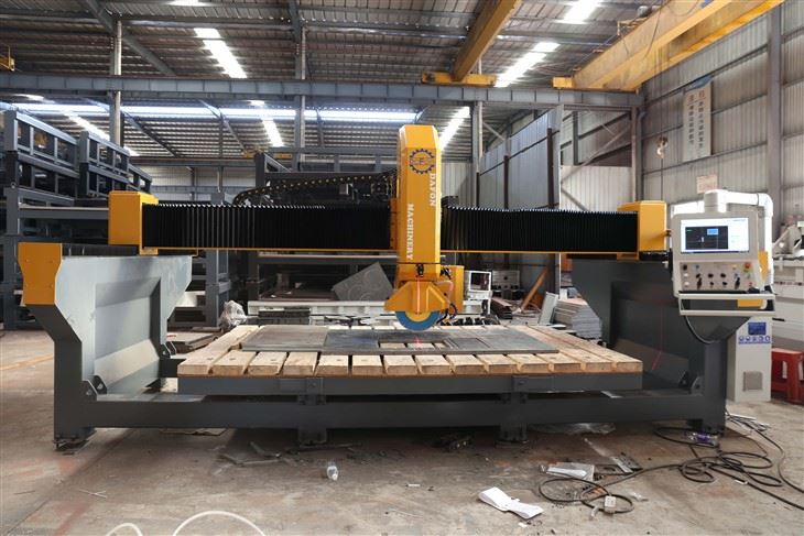 4+1 Stone Bridge Cutter Machine